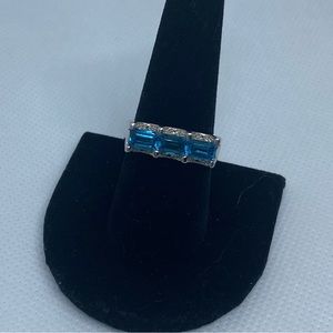 Turquoise gemstone ring, Size 9